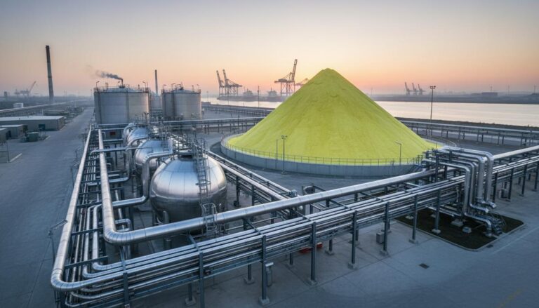 AGLOBIS завершила проектирование серного завода-хаба в Германии